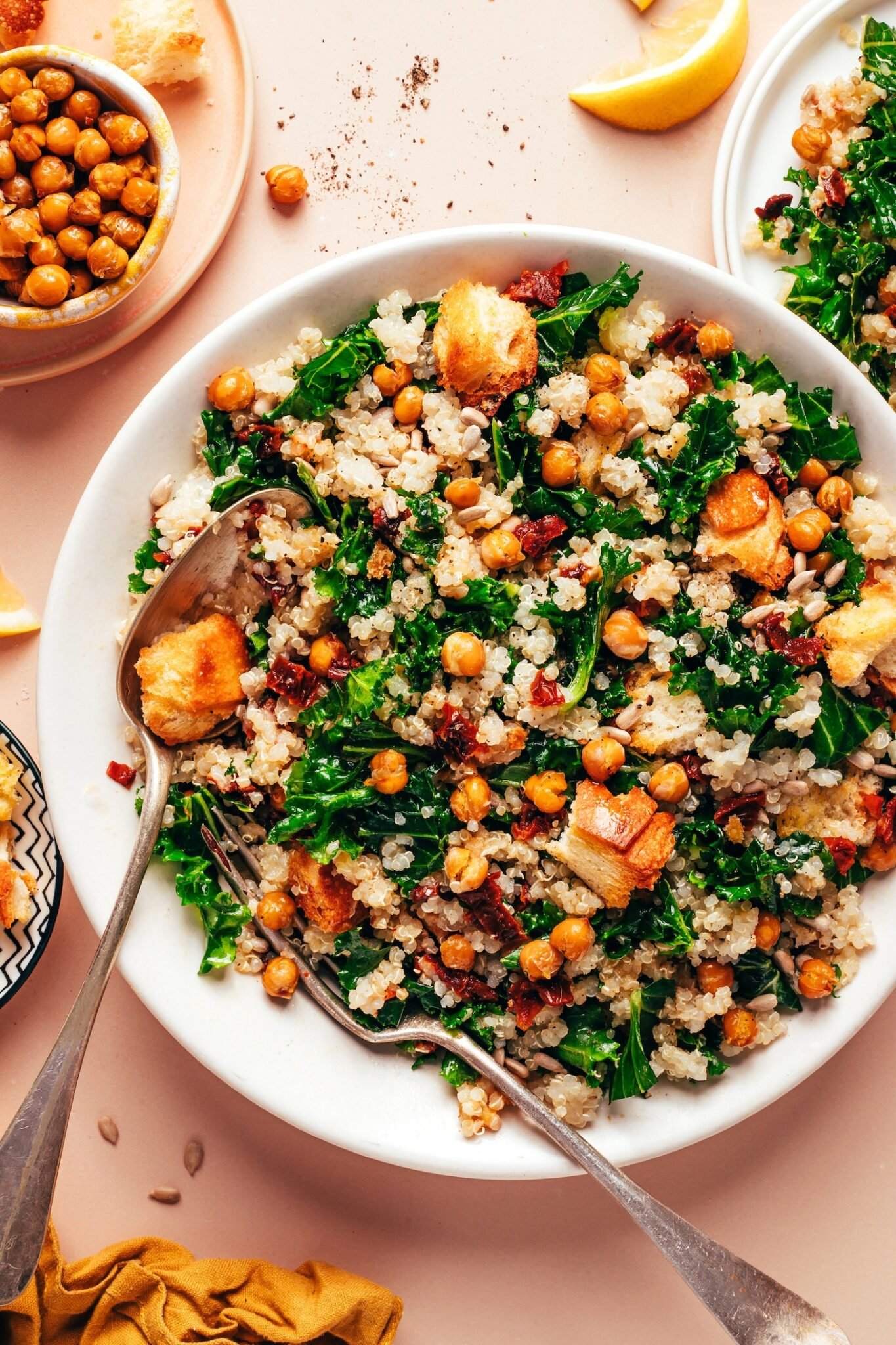 Crispy chickpea quinoa kale salad 7.jpg