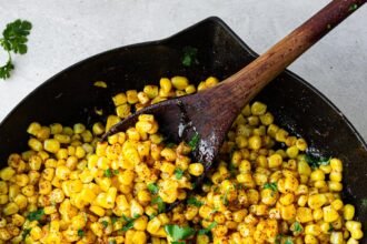 One skillet buttery honey lime corn 5 minute side recipe 4.jpg