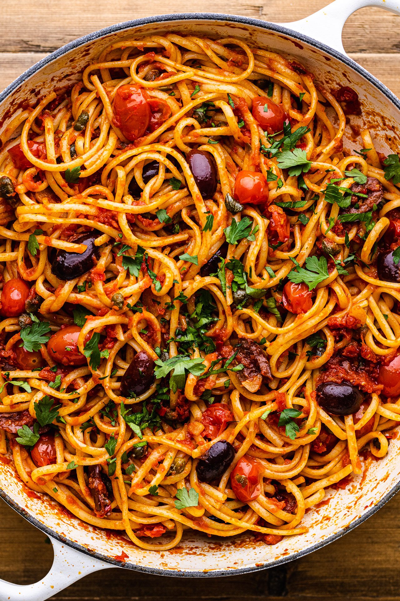 Puttanesca pasta pan.jpg