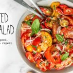 Marinated tomato salad recipe dressing with basil italian heirloom facebook.jpg