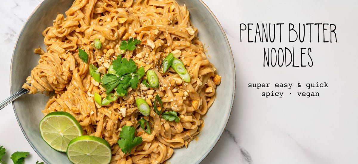 Peanut butter noodles recipe simple spicy rice chinese thai vegan easy spaghetti ramen facebook.jpg