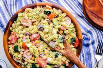 Whipped feta greek pasta salad 2.jpg