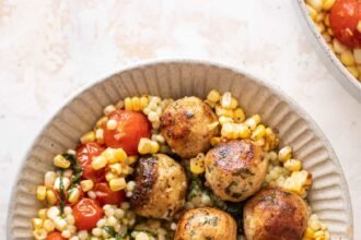 Basil chicken meatballs summer couscous 8 scaled.jpg