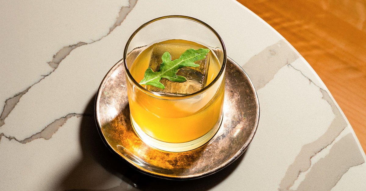 Social arugula cocktail recipe gimlet martini.jpg