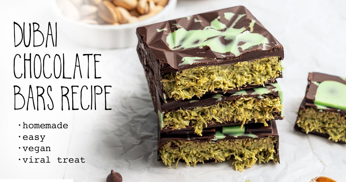 Dubai chocolate bar recipe vegan easy homemade ingredients from scratch dark chocolate facebook.jpg