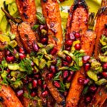 Harissa carrots pistachio cream closeup.jpg