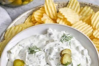 4 ingredient dill pickle dip spendwithpennies 5.jpg