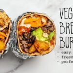 Easy vegan breakfast burritos recipe to freeze meal prep freezer facebook.jpg