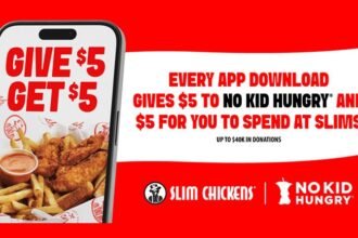 Slim chickens no kid hungry partnership mobile app download promotion feature.jpg