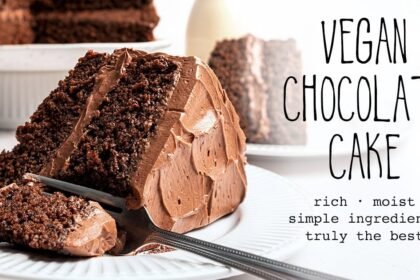Vegan chocolate cake recipe rich moist best easy simple facebook.jpg