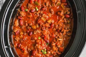 Cropped crockpot chili recipe spendwithpennies.jpg