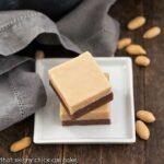 Layered chocolate peanut butter fudge 5.jpg