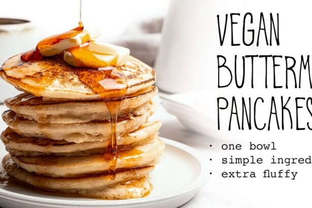 Vegan buttermilk pancakes easy one bowl extra fluffy simple recipe best how to make fluffiest facebo.jpeg