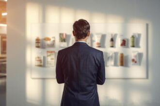 Executive standing in a modern production facility.jpg